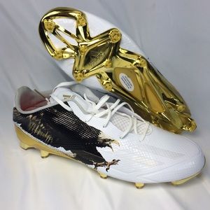 New Adidas Adizero Mens 16 Gold Eagle Soccer Cleat